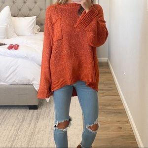 Size Large Burnt Orange Sweater